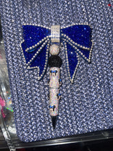 Load image into Gallery viewer, Blue Minnie bow pen
